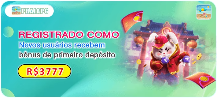 REGISTRADO COMO Novos usuarios recebem bonus de primeiro deposito R$3777